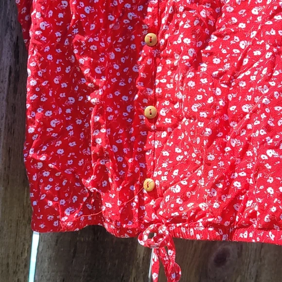 Floral summer top - Picture 4 of 4